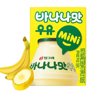 Binggrae Banana Flavored Milk (빙그레 바나나맛우유)