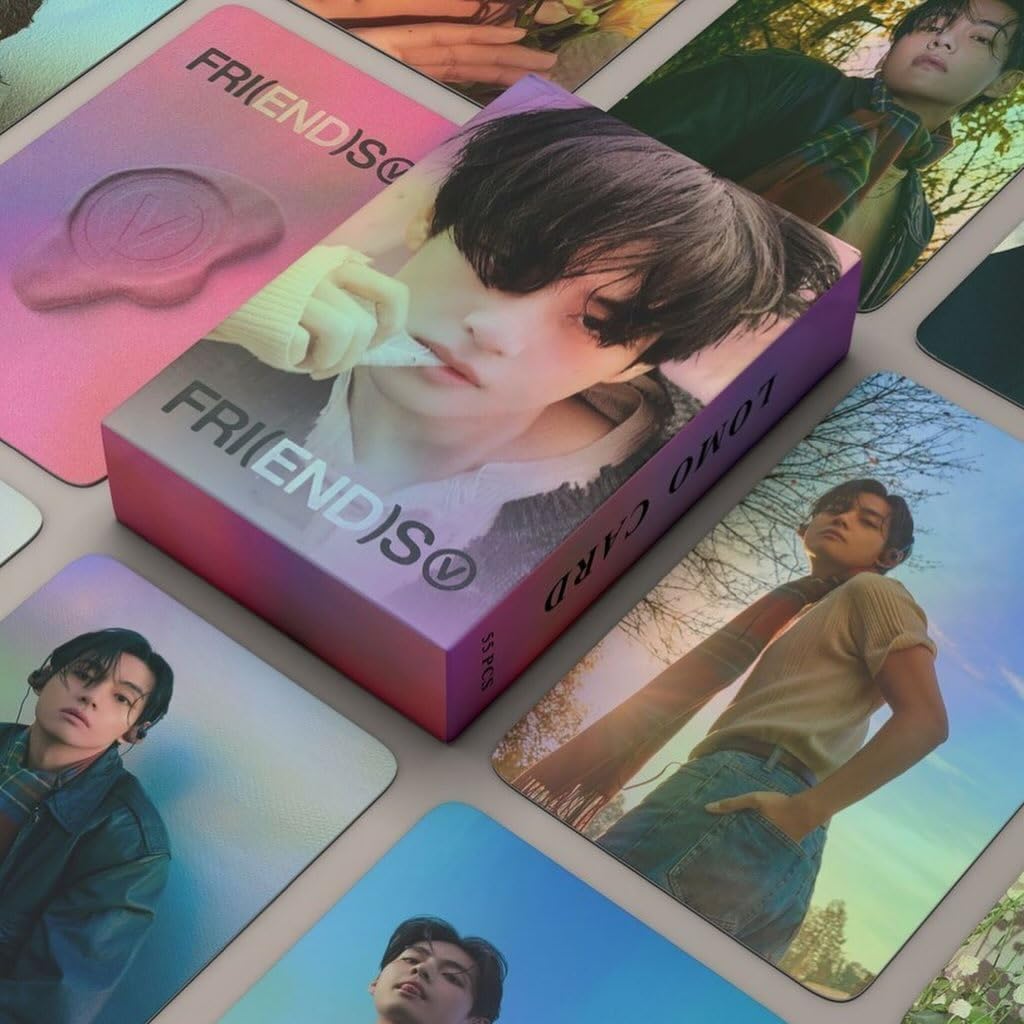 BTS V FRI(END)S Holographic PHOTO CARD SET