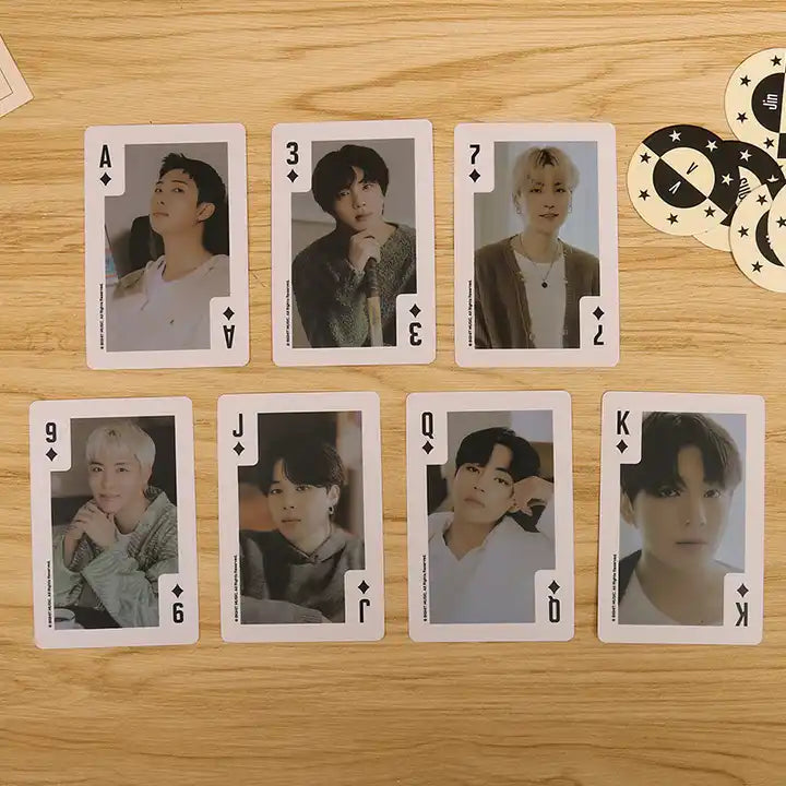 BTS 8th Membership Gift PVC Playing Cards