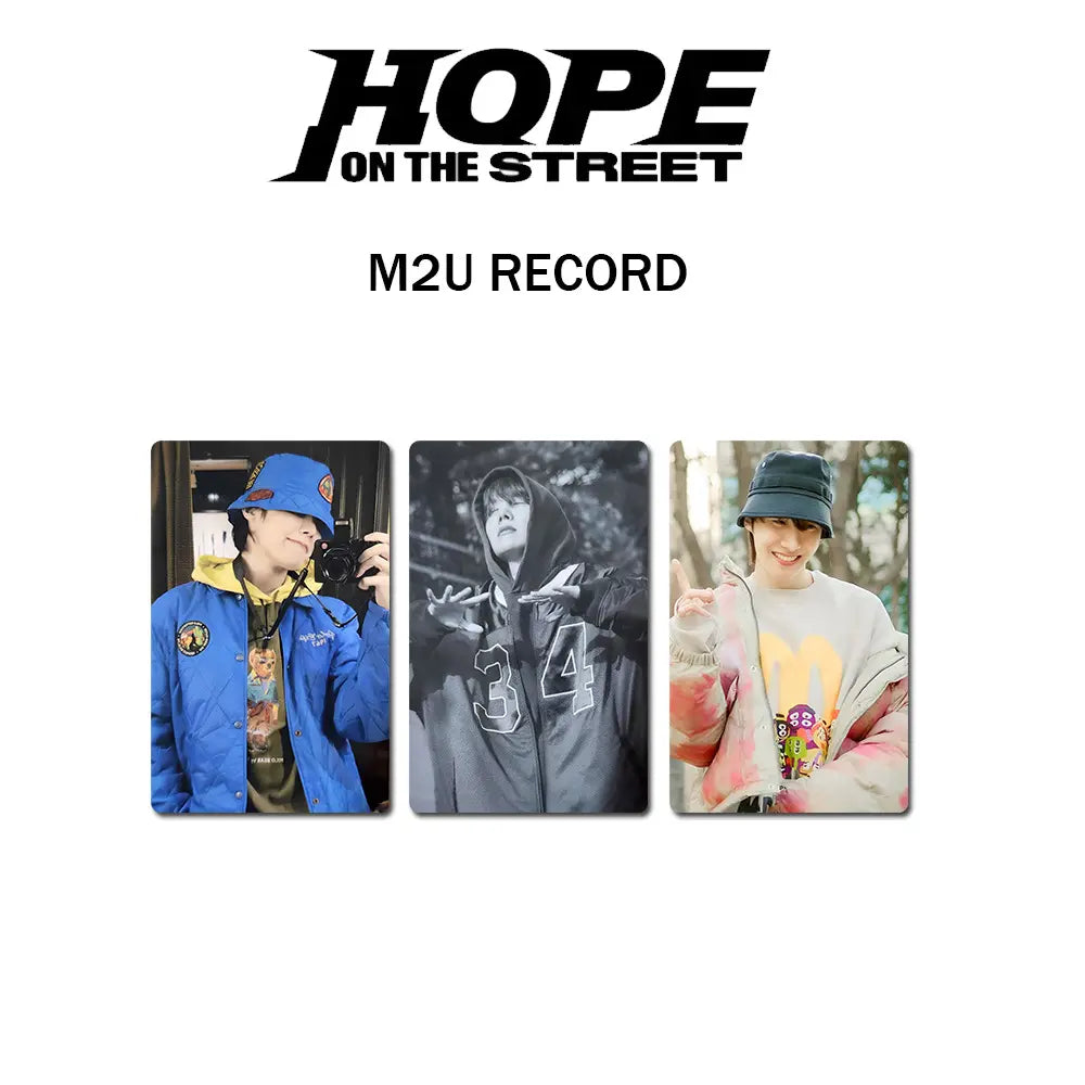 BTS J-HOPE 'HOPE ON THE STREET' PHOTO CARD SET