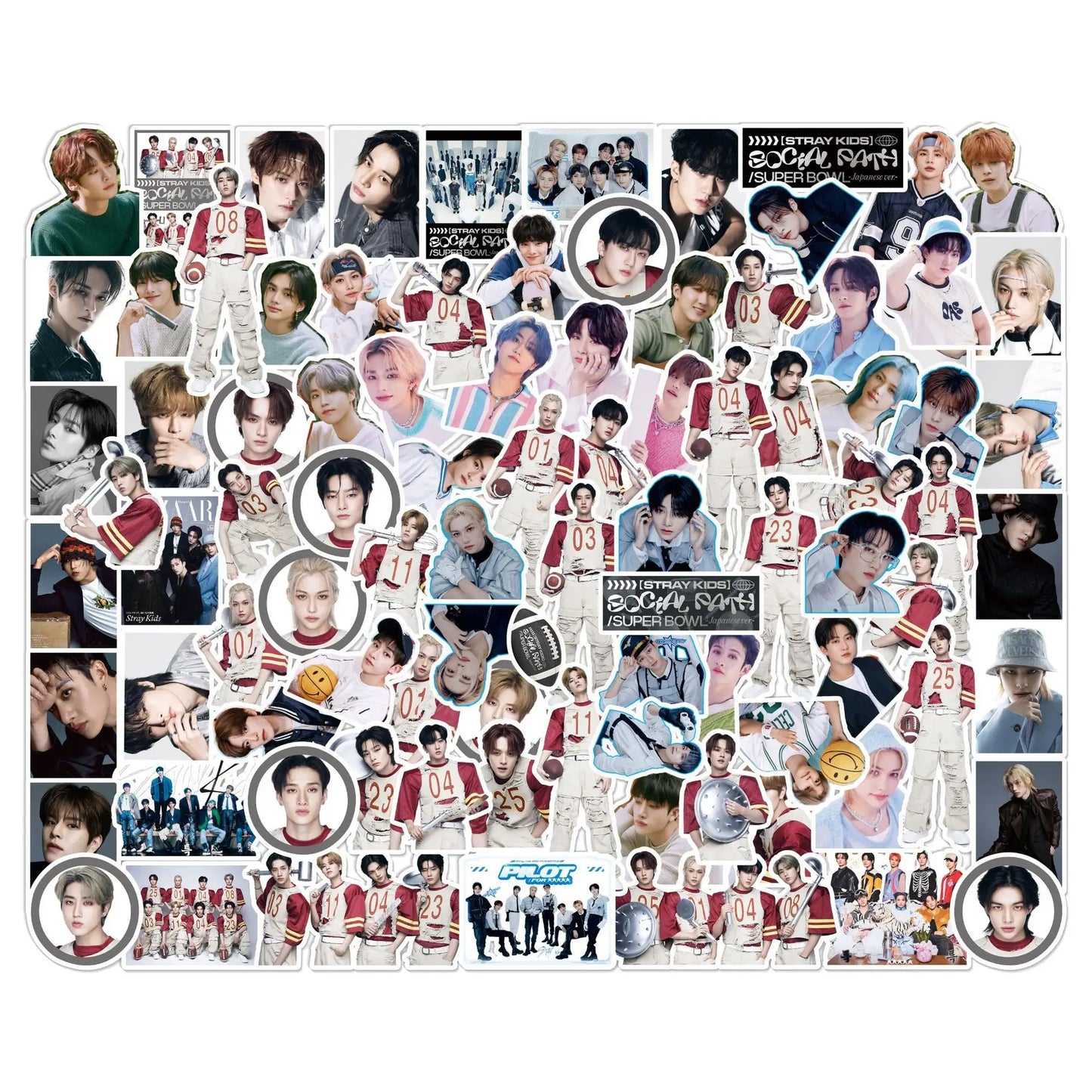 STRAY KIDS SOCIAL PATH DECORATIVE STICKERS