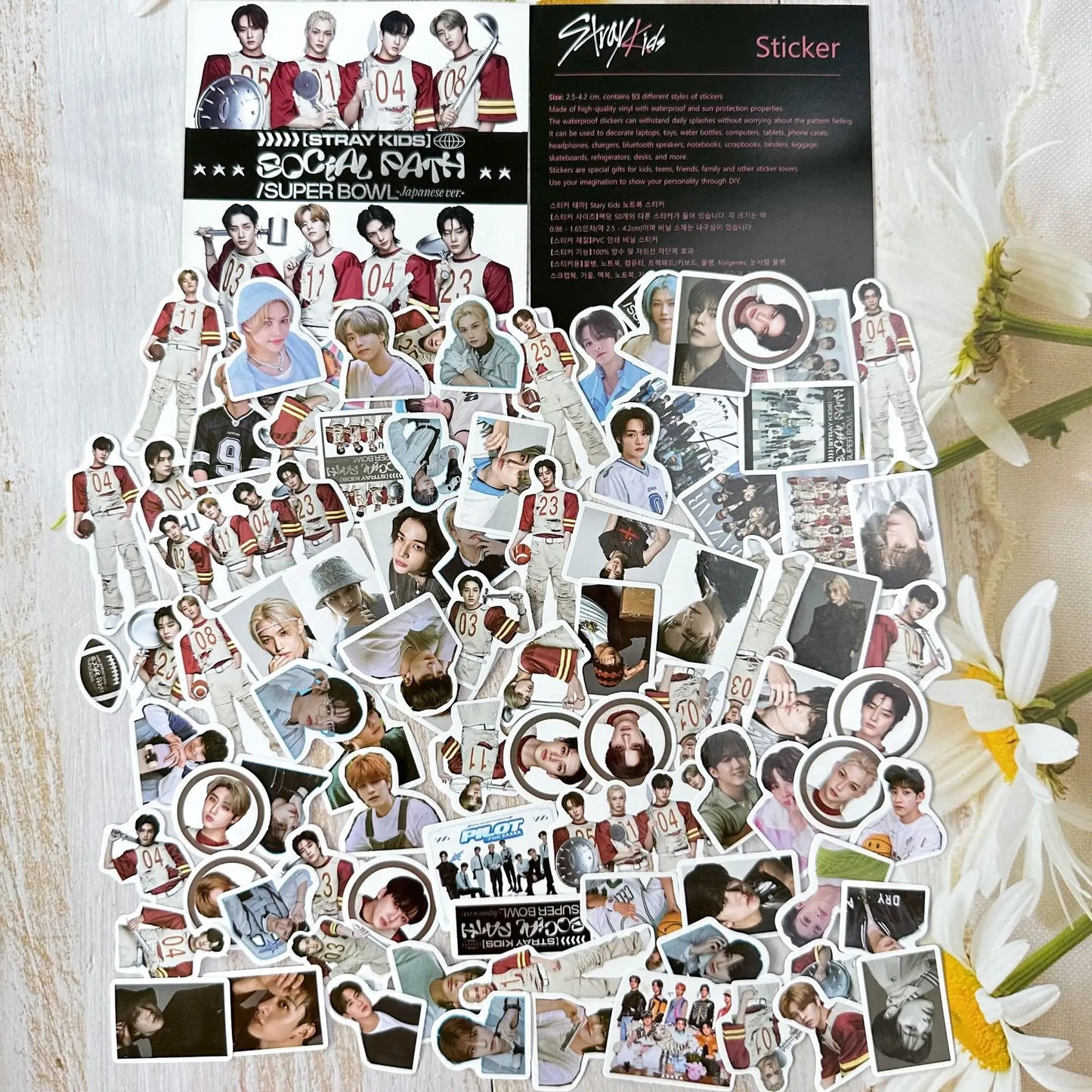 STRAY KIDS SOCIAL PATH DECORATIVE STICKERS