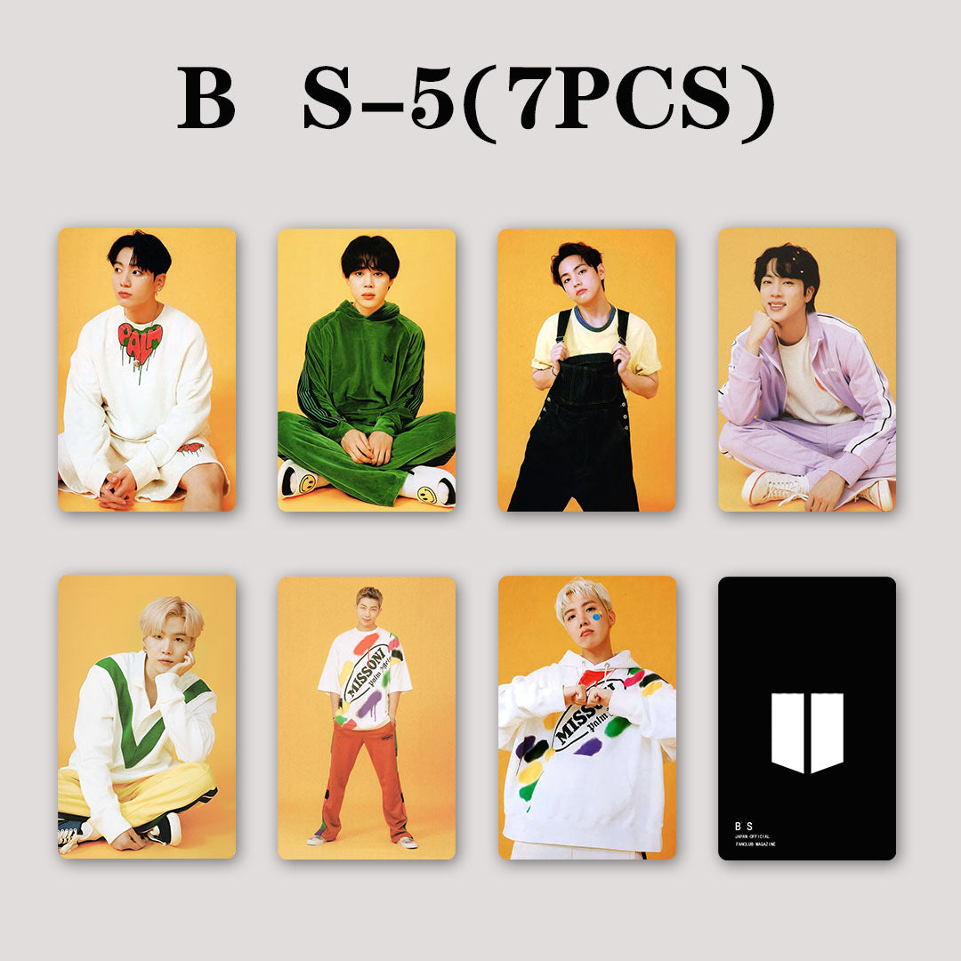 BTS Japan Fanclub Magazine Photocard Set