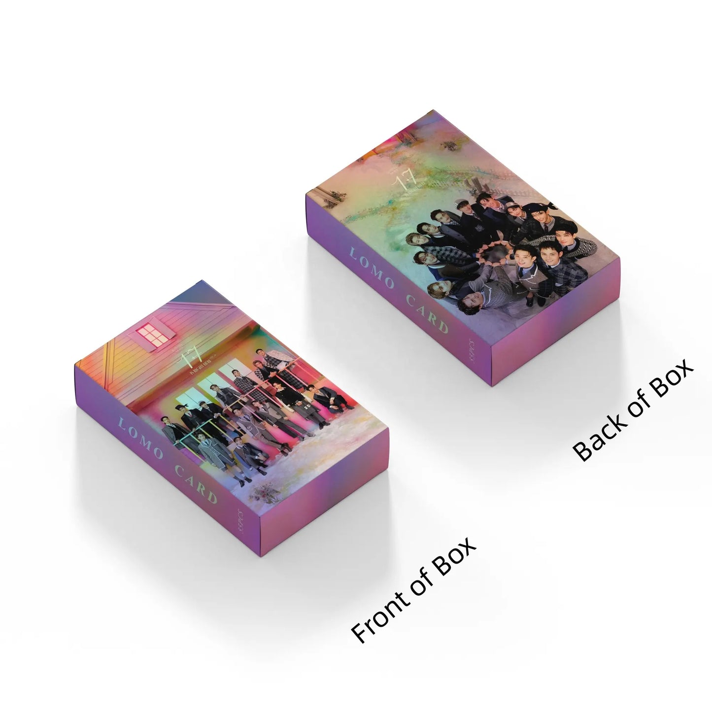 SEVENTEEN '17 IS RIGHT HERE' HOLOGRAPHIC PHOTO CARD SET