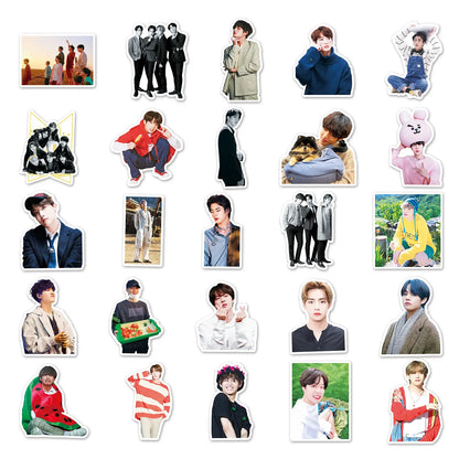 BTS DECORATIVE STICKERS SET