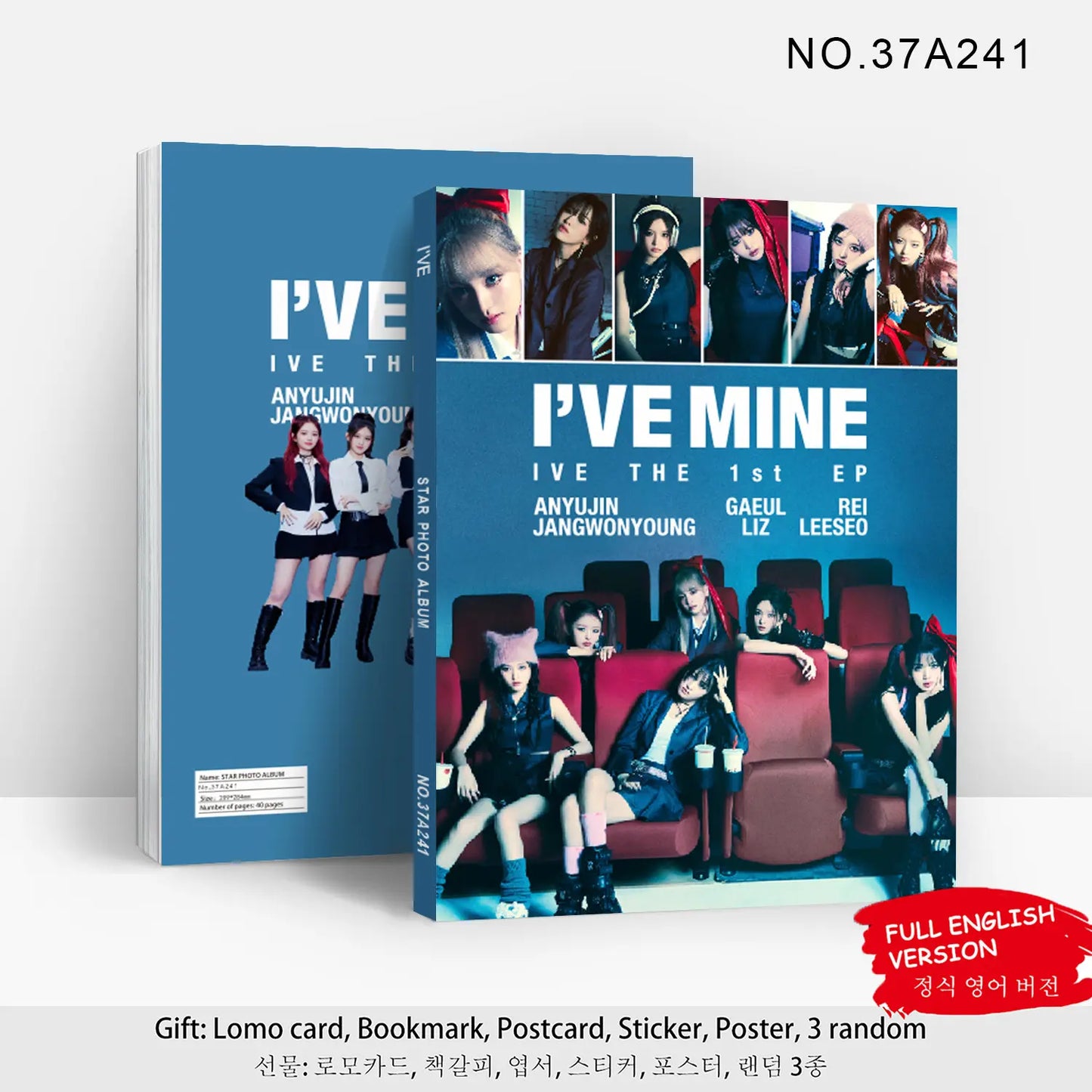 IVE 'I'VE MINE' PHOTOBOOK