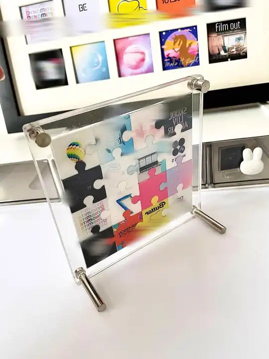 BTS Alubm Cover Discovery Puzzle with Acrylic Stand