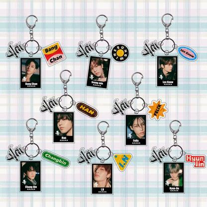 Stray Kids 5-STAR Acrylic Keychain