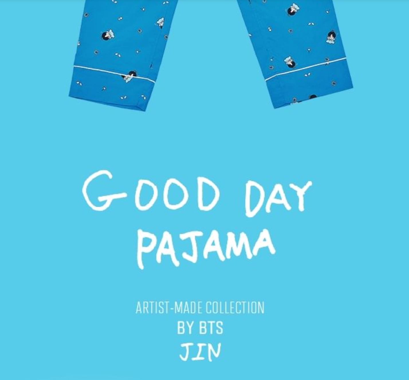 BTS Jin Good Day Bad Day Pajama [Artist-Made Collection]