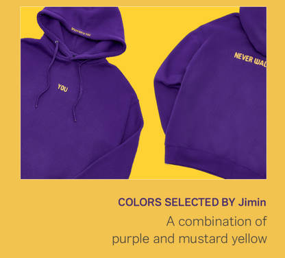 BTS JIMIN 'ARTIST-MADE' WITH YOU HOODIE