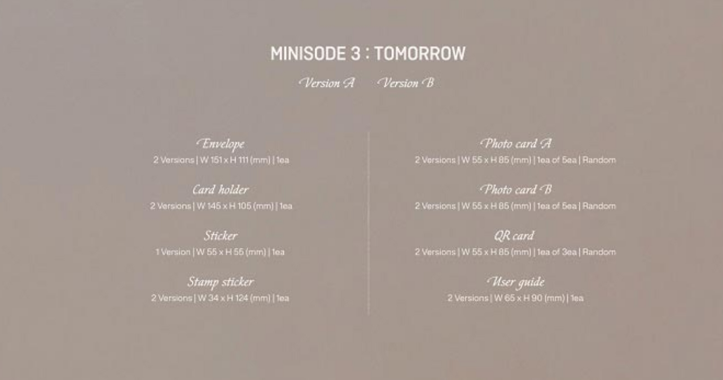 TXT – Minisode 3: TOMORROW