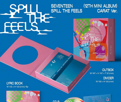 SEVENTEEN 12th Mini Album – SPILL THE FEELS