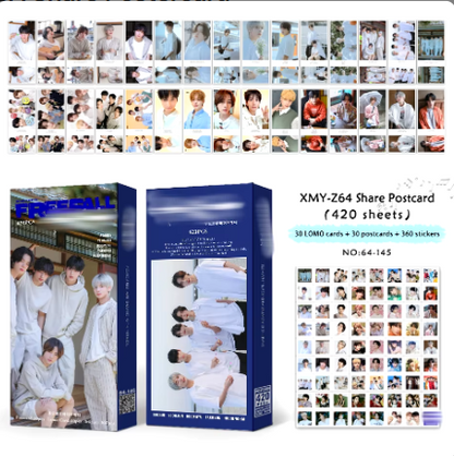 K-POP POSTCARD PHOTO CARD SET