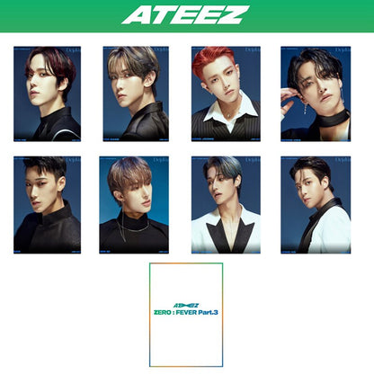 ATEEZ ZERO: FEVER PART 3 LOMO CARDS