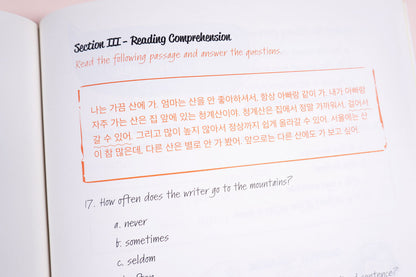 TTMIK Level 4 Korean Grammar Workbook