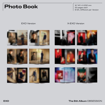 EXO - Vol.6 [OBSESSION] (A:EXO / B: X-EXO ver.) [RANDOM]