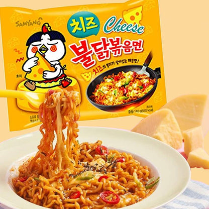 BULDAK HOT CHICKEN FLAVOR RAMEN - CHEESE