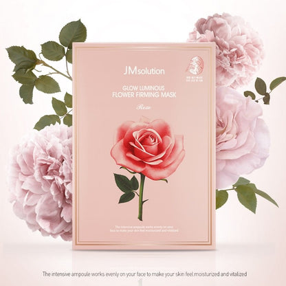 [JM SOLUTION] GLOW LUMINOUS FLOWER FIRMING MASK (1 sheet)