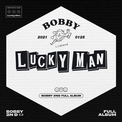 BOBBY (IKON) 2nd FULL ALBUM - LUCKY MAN (RANDOM)