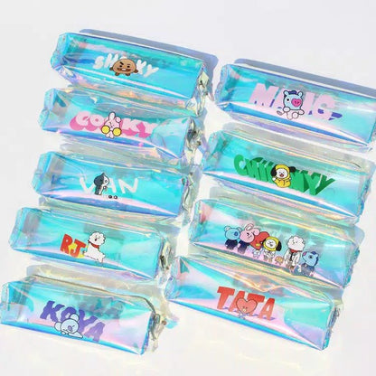 BT21 LASER PENCIL CASE