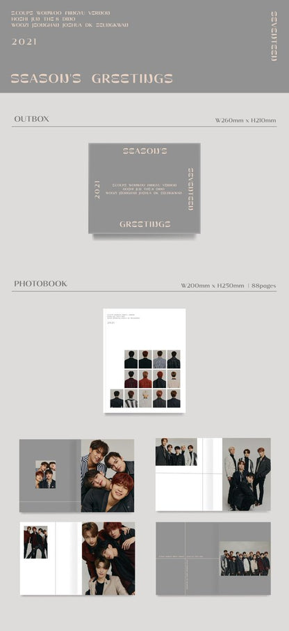 [PRE-ORDER] SEVENTEEN - 2021 SEASON'S GREETINGS