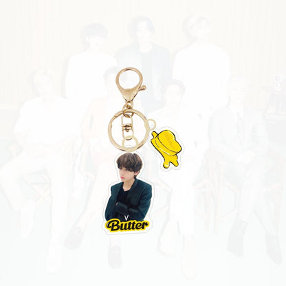 BTS 'BUTTER'  KEYCHAIN