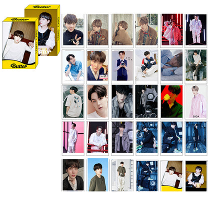 BTS 'BUTTER' MEMBER PHOTO CARDS (30 PCS)