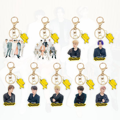 BTS 'BUTTER'  KEYCHAIN