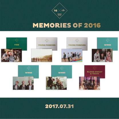 BTS MEMORIES PHOTO CARD [SPECIAL] (2016-2020)