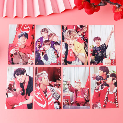 BTS COCA COLA CONCEPT PHOTO CARD SET