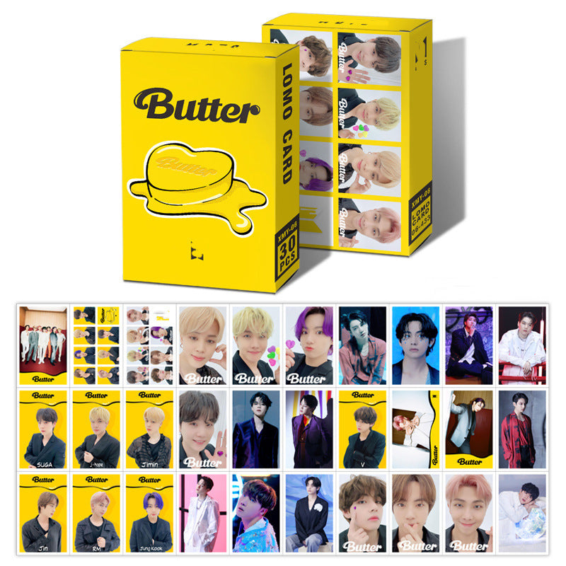 BTS BUTTER CONCEPT LOMO CARDS (30 PCS)