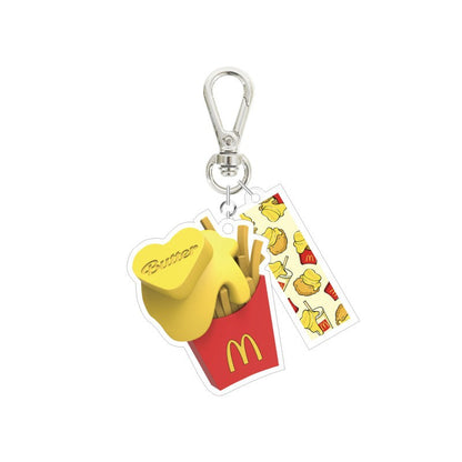 BTS MCDONALD'S BUTTER KEYCHAIN