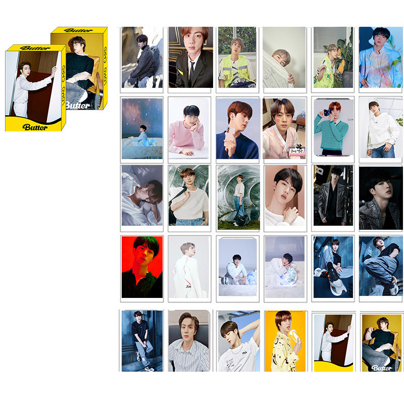 BTS 'BUTTER' MEMBER PHOTO CARDS (30 PCS)