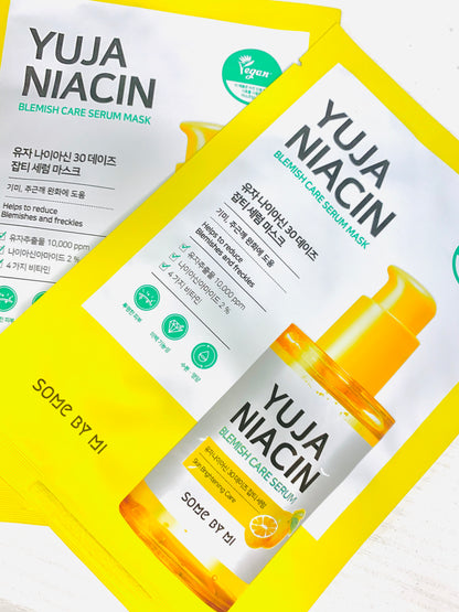 [Some by mi] Yuja Niacin Blemish Care Serum Mask sheet