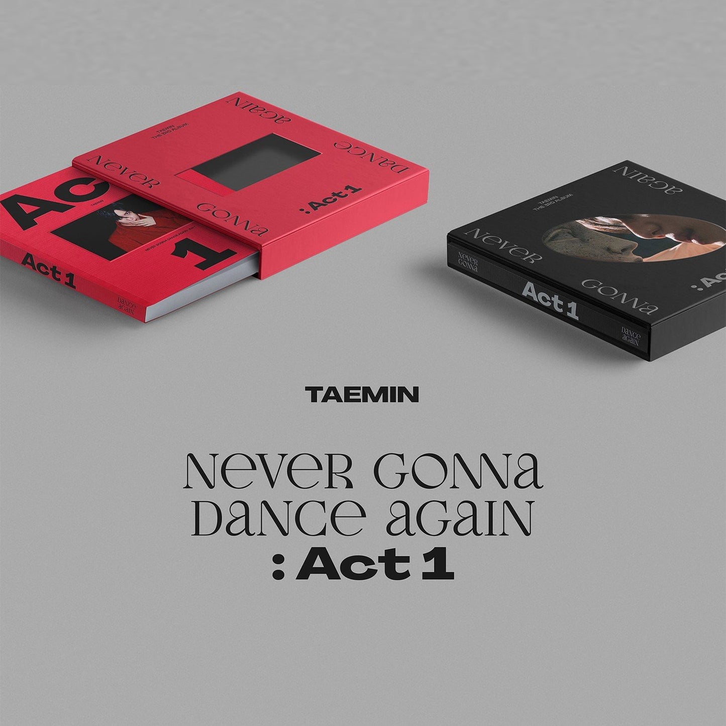 TAEMIN - 3RD OFFICIAL ALBUM [NEVER GONNA DANCE AGAIN : ACT 1] [RANDOM]