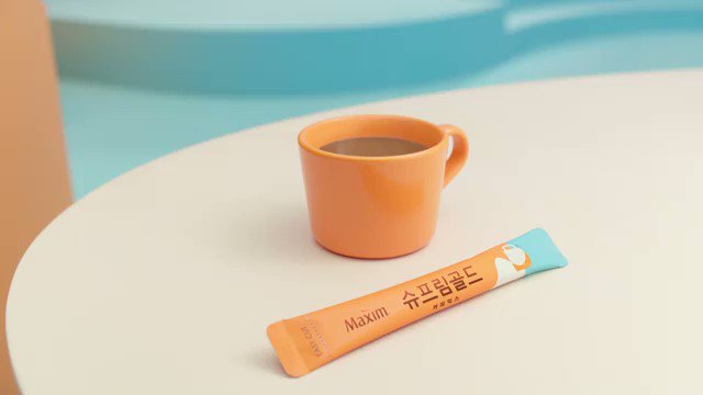 Maxim Supreme Gold Coffee Mix (맥심 슈프림 골드 커피믹스) - 5PCS