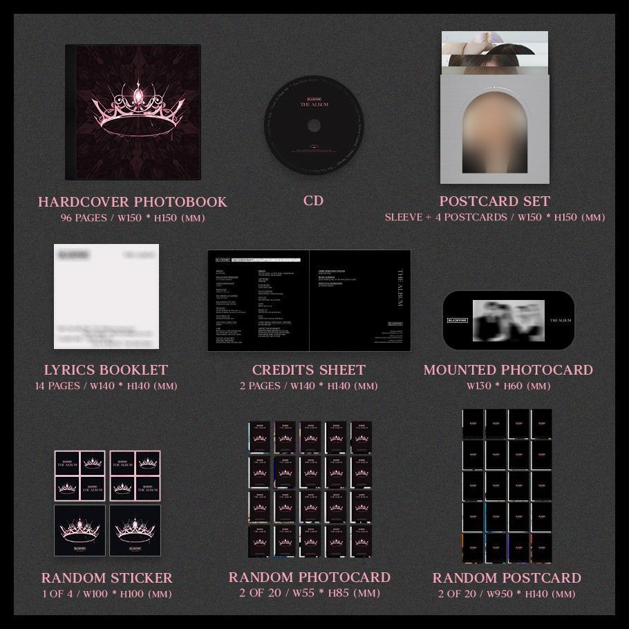 BLACKPINK - 1st FULL ALBUM [THE ALBUM]