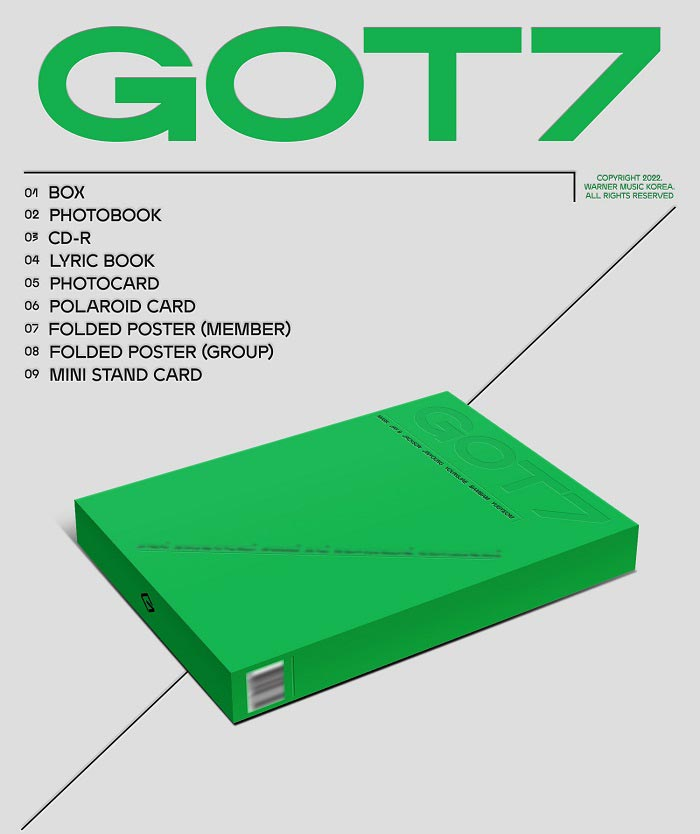 GOT7 EP Album - GOT7 (Random Version)
