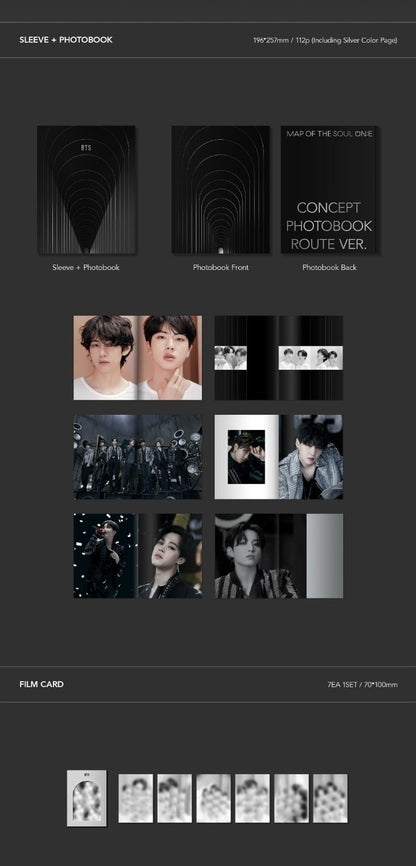 BTS - MAP OF THE SOUL ON:E CONCEPT PHOTO BOOK