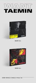 TAEMIN - 2ND MINI ALBUM [WANT] (RANDOM)