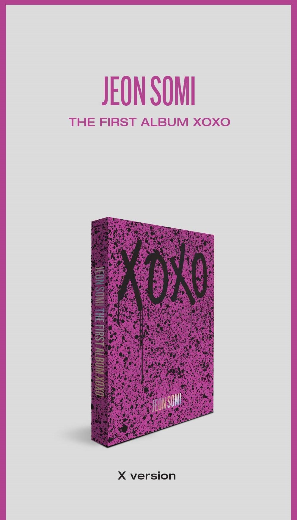 JEON SOMI - THE FIRST ALBUM XOXO [RANDOM]