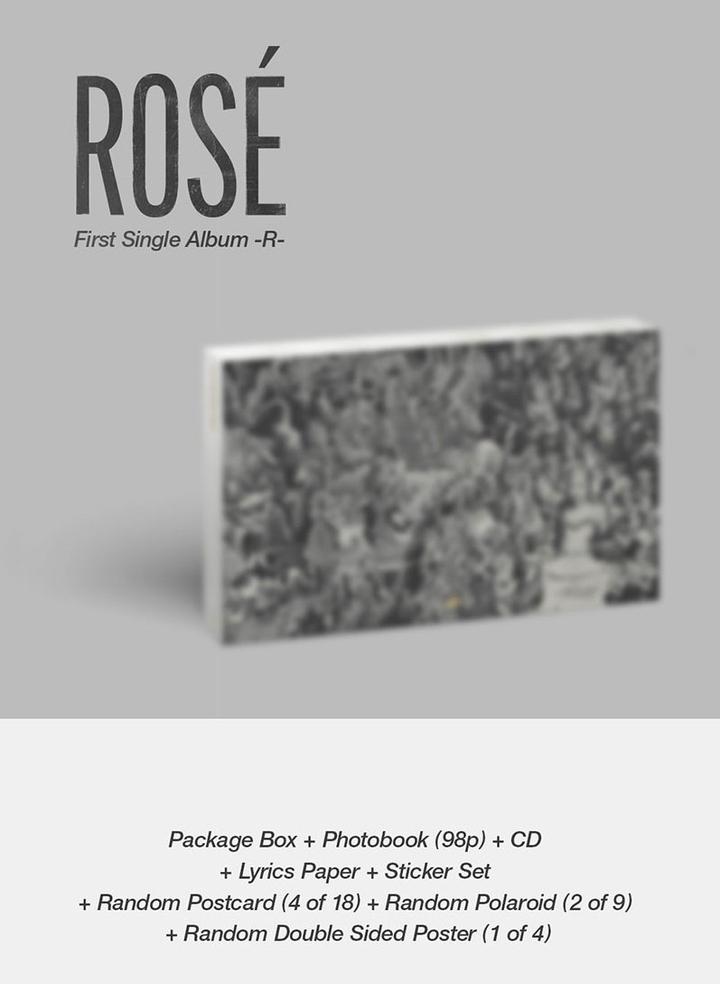 ROSÉ - 1ST SINGLE ALBUM [-R-]