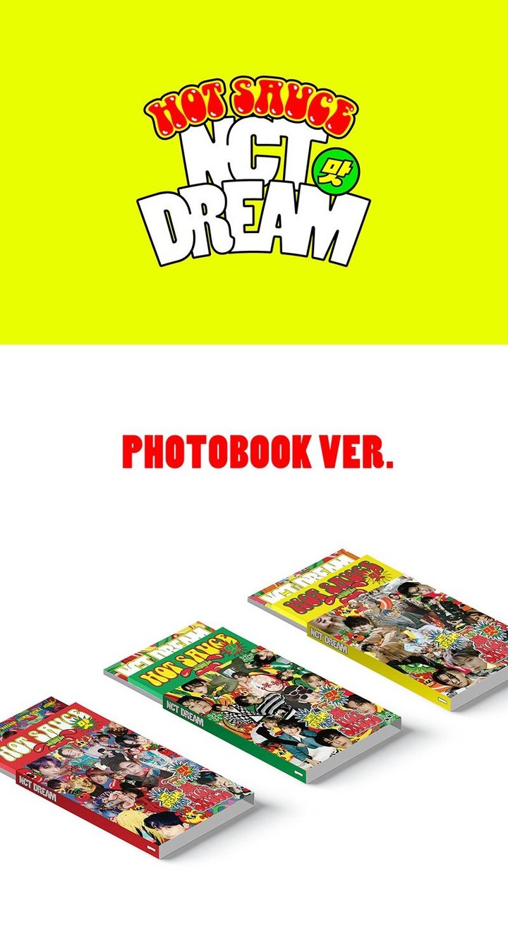 NCT DREAM - 1ST FULL ALBUM [맛(HOT SAUCE)] PHOTO BOOK VER.