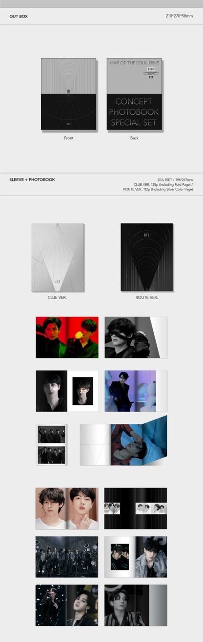 BTS - MAP OF THE SOUL ON:E CONCEPT PHOTO BOOK