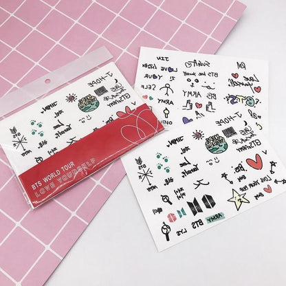 BTS TATTOO PACK