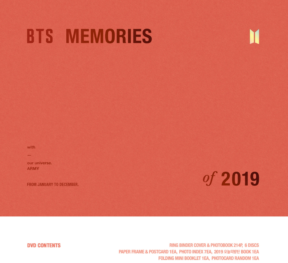 BTS MEMORIES OF 2019 DVD – HARU