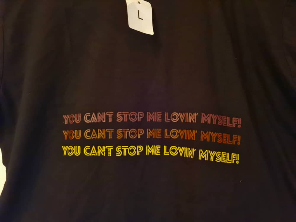 BTS IDOL LYRICS Custom Shirt(L)